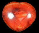 Colorful Carnelian Agate Heart #59550-1